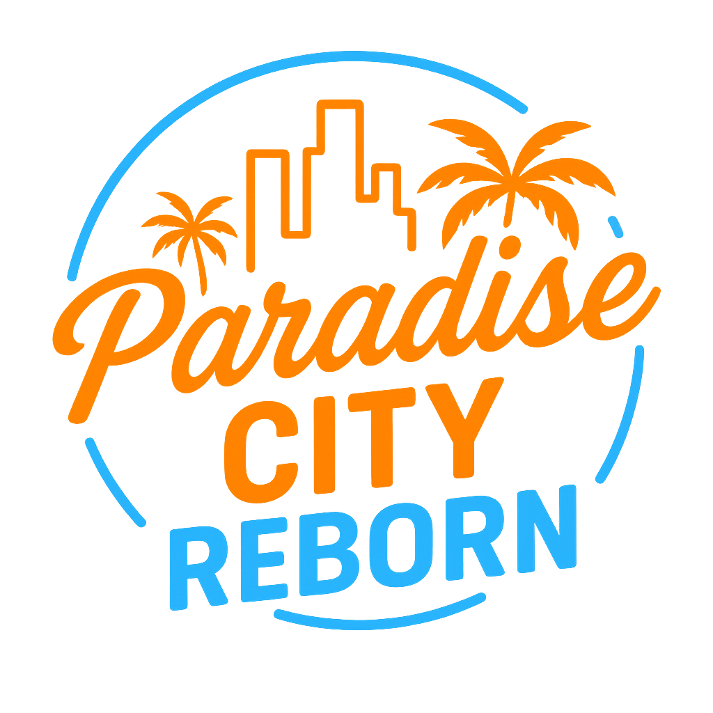 Paradise City Reborn Logo